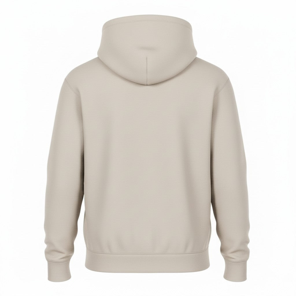 The Hawick Hooded Jumper — Black Embroidery