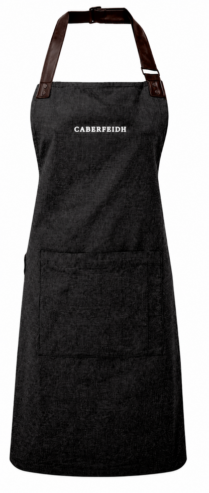 The Utility Apron — Premium Cotton Bib Apron with White Embroidery