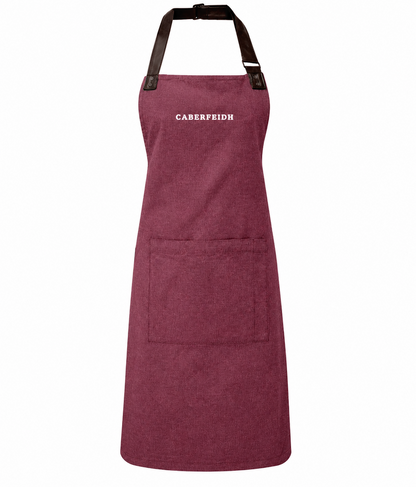 The Utility Apron — Premium Cotton Bib Apron with White Embroidery