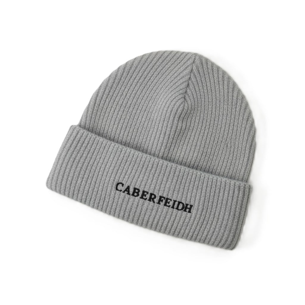 The Harbour Fisherman Beanie — Black Embroidery