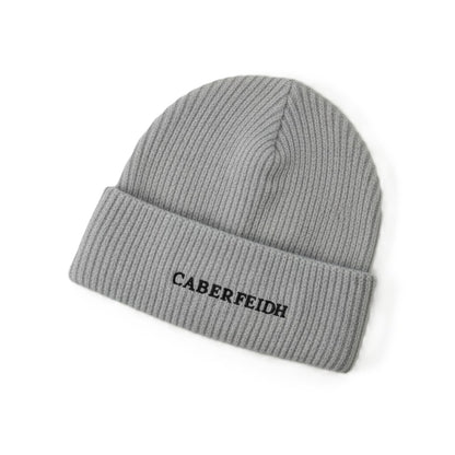 The Harbour Fisherman Beanie — Black Embroidery