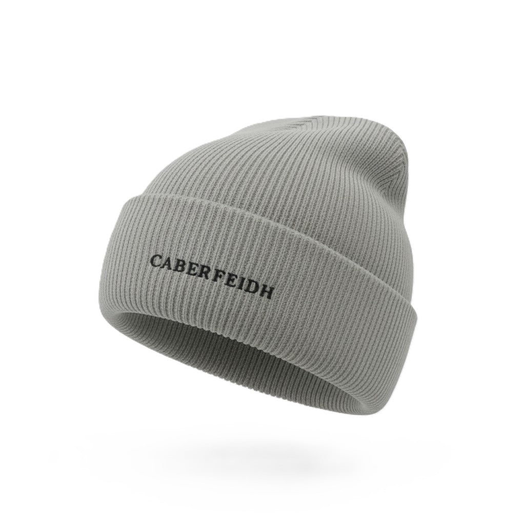 The Harbour Fisherman Beanie — Black Embroidery