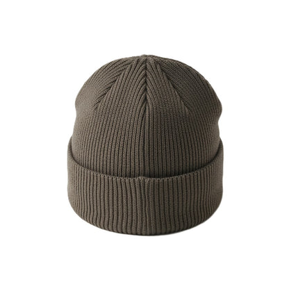 The Harbour Fisherman Beanie — Black Embroidery