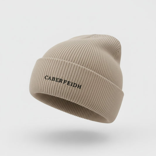 The Harbour Beanie - Black Embroidery