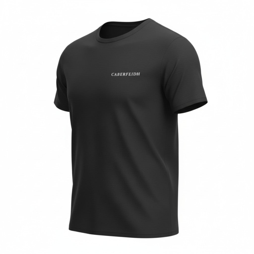 The Cairngorm T-Shirt — White Embroidery