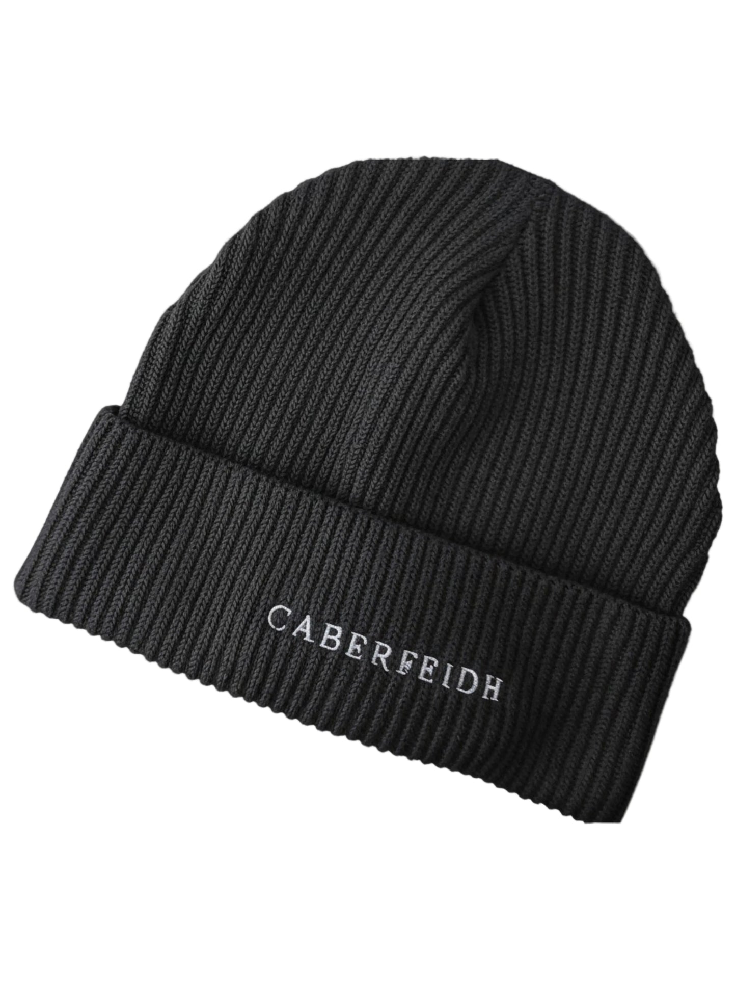 The Harbour Fisherman Beanie — White Embroidery