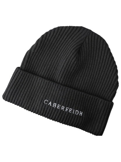 The Harbour Fisherman Beanie — White Embroidery