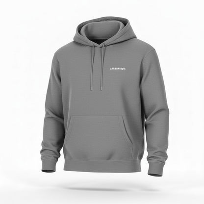 The Hawick Hooded Jumper — White Embroidery