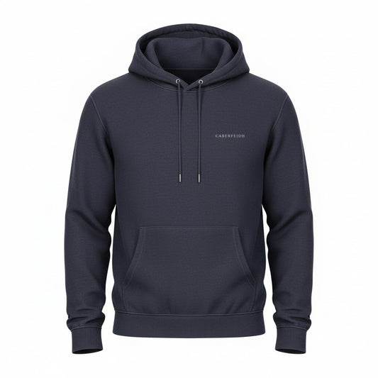 The Hawick Hooded Jumper - White Embroidery