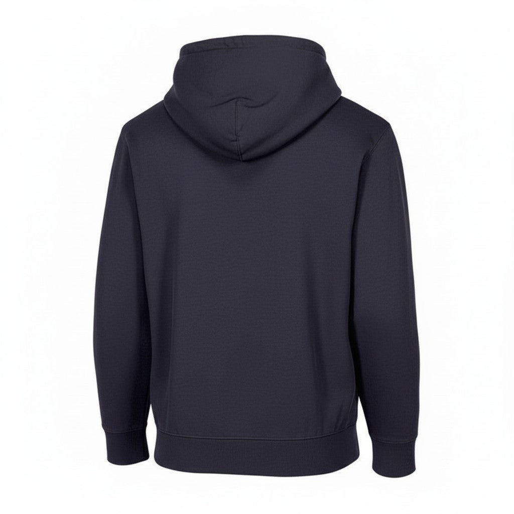 The Hawick Hooded Jumper — White Embroidery