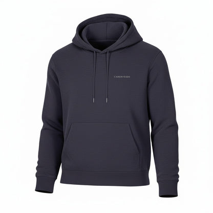 The Hawick Hooded Jumper — White Embroidery