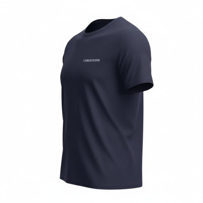 The Cairngorm T-Shirt — White Embroidery